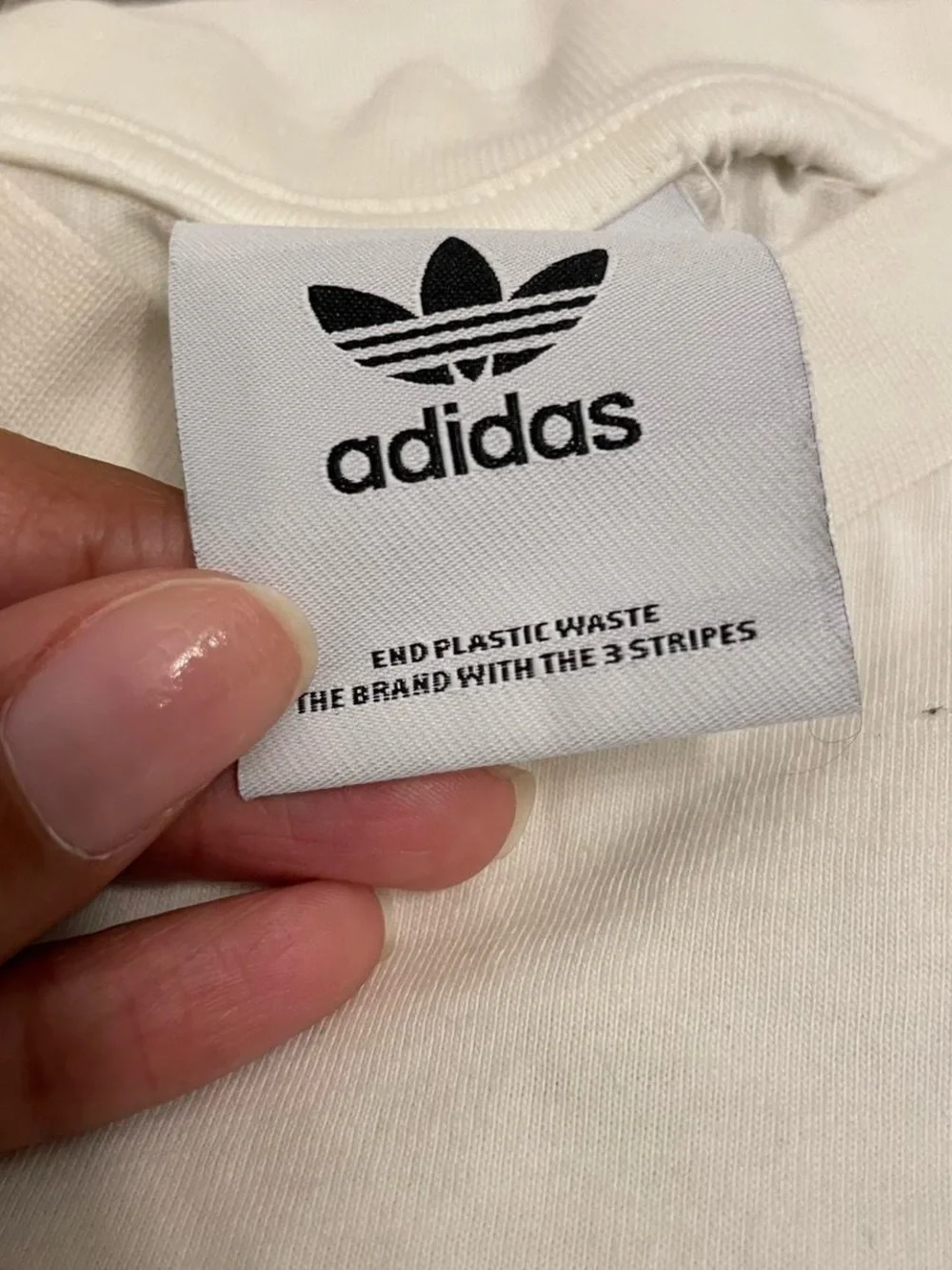 Adidas Off-White Short Sleeve Hoop Together Graphic Tee